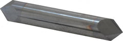 Accupro - 1/2" Diam 2 Flute Double End Solid Carbide Chamfer Mill - Exact Tool & Supply