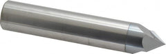 Accupro - 3/4" Diam 2 Flute Single End Solid Carbide Chamfer Mill - Exact Tool & Supply