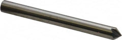 Accupro - 1/4" Diam 4 Flute Single End Solid Carbide Chamfer Mill - Exact Tool & Supply