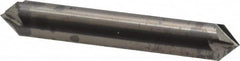 Accupro - 3/8" Diam 4 Flute Double End Solid Carbide Chamfer Mill - Exact Tool & Supply