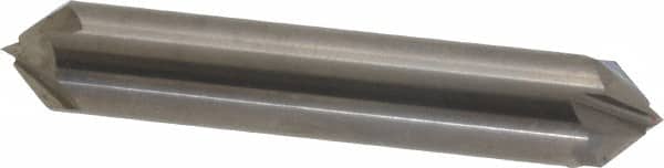 Accupro - 1/2" Diam 4 Flute Double End Solid Carbide Chamfer Mill - Exact Tool & Supply