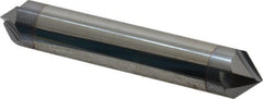 Accupro - 1/2" Diam 4 Flute Double End Solid Carbide Chamfer Mill - Exact Tool & Supply