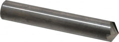 Accupro - 1/2" Diam 4 Flute Single End Solid Carbide Chamfer Mill - Exact Tool & Supply
