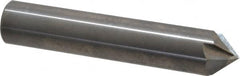 Accupro - 3/4" Diam 4 Flute Single End Solid Carbide Chamfer Mill - Exact Tool & Supply