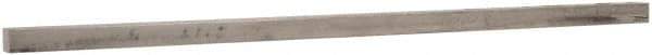 Value Collection - 12" Long x 3/8" High x 3/8" Wide, Plain Key Stock - Stainless Steel - Exact Tool & Supply