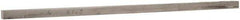 Value Collection - 12" Long x 3/8" High x 3/8" Wide, Plain Key Stock - Stainless Steel - Exact Tool & Supply
