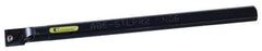 Kennametal - 23.62mm Min Bore Diam, 10" OAL, 3/4" Shank Diam, A-STLP Indexable Boring Bar - TP.. Insert, Screw Holding Method - Exact Tool & Supply
