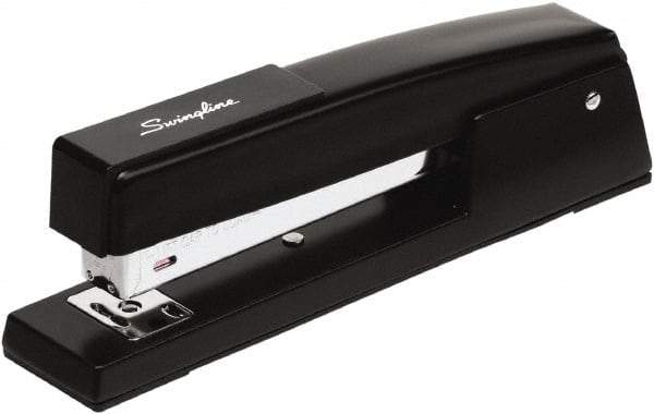 Swingline - 20 Sheet Full Strip Desktop Stapler - Black - Exact Tool & Supply