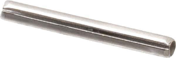 Value Collection - 1/16" Diam x 9/16" Long Slotted Spring Pin - Grade 18-8 Stainless Steel - Exact Tool & Supply