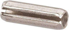Value Collection - 5/64" Diam x 1/4" Long Slotted Spring Pin - Grade 18-8 Stainless Steel - Exact Tool & Supply