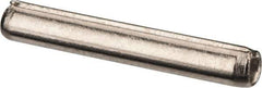 Value Collection - 5/64" Diam x 1/2" Long Slotted Spring Pin - Grade 18-8 Stainless Steel - Exact Tool & Supply
