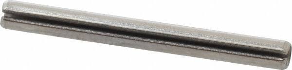 Value Collection - 5/64" Diam x 13/16" Long Slotted Spring Pin - Grade 18-8 Stainless Steel - Exact Tool & Supply