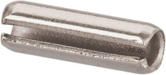 Value Collection - 3/32" Diam x 5/16" Long Slotted Spring Pin - Grade 18-8 Stainless Steel - Exact Tool & Supply