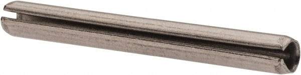 Value Collection - 3/32" Diam x 7/8" Long Slotted Spring Pin - Grade 18-8 Stainless Steel - Exact Tool & Supply