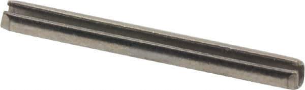 Value Collection - 3/32" Diam x 15/16" Long Slotted Spring Pin - Grade 18-8 Stainless Steel - Exact Tool & Supply