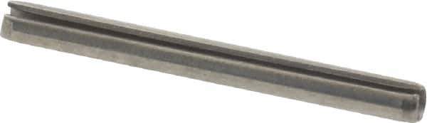 Value Collection - 3/32" Diam x 1" Long Slotted Spring Pin - Grade 18-8 Stainless Steel - Exact Tool & Supply