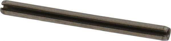 Value Collection - 3/32" Diam x 1-1/8" Long Slotted Spring Pin - Grade 18-8 Stainless Steel - Exact Tool & Supply