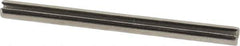 Value Collection - 3/32" Diam x 1-1/4" Long Slotted Spring Pin - Grade 18-8 Stainless Steel - Exact Tool & Supply