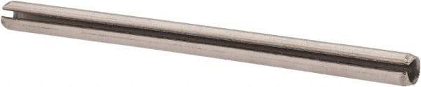Value Collection - 3/32" Diam x 1-1/2" Long Slotted Spring Pin - Grade 18-8 Stainless Steel - Exact Tool & Supply