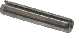 Value Collection - 1/8" Diam x 5/8" Long Slotted Spring Pin - Grade 18-8 Stainless Steel - Exact Tool & Supply