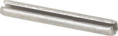 Value Collection - 1/8" Diam x 15/16" Long Slotted Spring Pin - Grade 18-8 Stainless Steel - Exact Tool & Supply