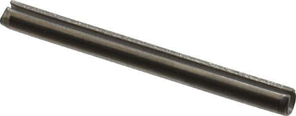 Value Collection - 1/8" Diam x 1-3/8" Long Slotted Spring Pin - Grade 18-8 Stainless Steel - Exact Tool & Supply