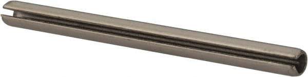 Value Collection - 1/8" Diam x 1-5/8" Long Slotted Spring Pin - Grade 18-8 Stainless Steel - Exact Tool & Supply