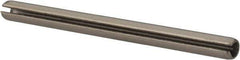 Value Collection - 1/8" Diam x 1-5/8" Long Slotted Spring Pin - Grade 18-8 Stainless Steel - Exact Tool & Supply