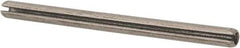 Value Collection - 1/8" Diam x 1-7/8" Long Slotted Spring Pin - Grade 18-8 Stainless Steel - Exact Tool & Supply