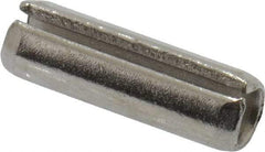 Value Collection - 5/32" Diam x 1/2" Long Slotted Spring Pin - Grade 18-8 Stainless Steel - Exact Tool & Supply