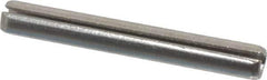 Value Collection - 5/32" Diam x 1-1/4" Long Slotted Spring Pin - Grade 18-8 Stainless Steel - Exact Tool & Supply