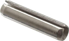 Value Collection - 3/16" Diam x 13/16" Long Slotted Spring Pin - Grade 18-8 Stainless Steel - Exact Tool & Supply