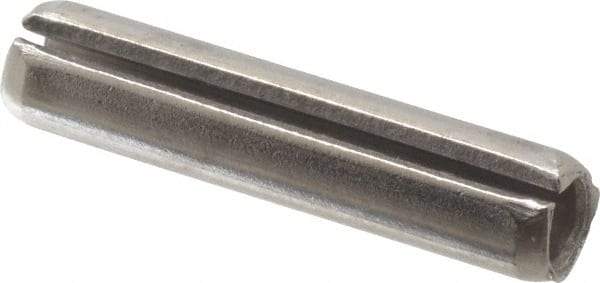 Value Collection - 3/16" Diam x 7/8" Long Slotted Spring Pin - Grade 18-8 Stainless Steel - Exact Tool & Supply