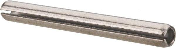 Value Collection - 3/16" Diam x 1-3/4" Long Slotted Spring Pin - Grade 18-8 Stainless Steel - Exact Tool & Supply