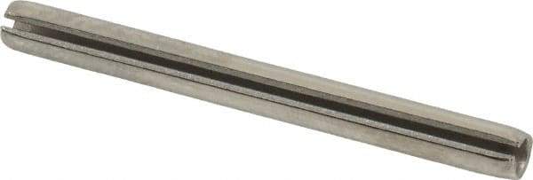 Value Collection - 3/16" Diam x 2" Long Slotted Spring Pin - Grade 18-8 Stainless Steel - Exact Tool & Supply