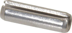 Value Collection - 7/32" Diam x 3/4" Long Slotted Spring Pin - Grade 18-8 Stainless Steel - Exact Tool & Supply