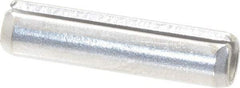 Value Collection - 7/32" Diam x 7/8" Long Slotted Spring Pin - Grade 18-8 Stainless Steel - Exact Tool & Supply