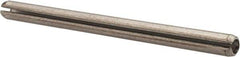 Value Collection - 7/32" Diam x 3" Long Slotted Spring Pin - Grade 18-8 Stainless Steel - Exact Tool & Supply