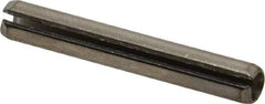 Value Collection - 1/4" Diam x 1-3/4" Long Slotted Spring Pin - Grade 18-8 Stainless Steel - Exact Tool & Supply