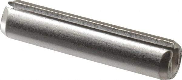 Value Collection - 3/8" Diam x 1-3/4" Long Slotted Spring Pin - Grade 18-8 Stainless Steel - Exact Tool & Supply