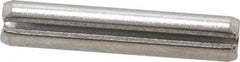 Value Collection - 3/8" Diam x 2" Long Slotted Spring Pin - Grade 18-8 Stainless Steel - Exact Tool & Supply