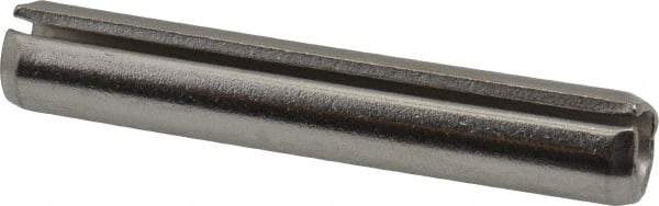 Value Collection - 1/2" Diam x 3" Long Slotted Spring Pin - Grade 18-8 Stainless Steel - Exact Tool & Supply