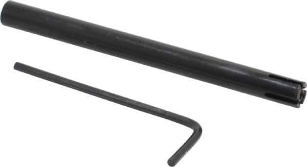 Interstate - 1/4" Face Diam x 3" OAL Expanding Lathe Arbor - 3" OAL - Exact Tool & Supply