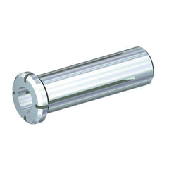 Kennametal - 16mm ID x 3/4" OD, 0.984" Head Diam, Slotted Hydraulic Chuck Sleeve - Steel, 1.969" Length Under Head, Through Coolant - Exact Tool & Supply