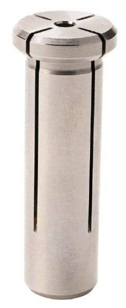Kennametal - 9mm ID x 11.99mm OD, 0.63" Head Diam, Slotted Hydraulic Chuck Sleeve - Steel, 1.575" Length Under Head, Through Coolant - Exact Tool & Supply