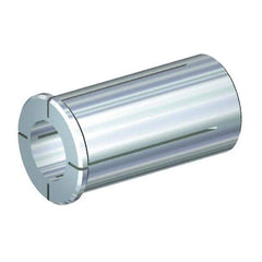 Kennametal - 13mm ID x 19.99mm OD, 0.984" Head Diam, Slotted Hydraulic Chuck Sleeve - Steel, 1.969" Length Under Head, Through Coolant - Exact Tool & Supply
