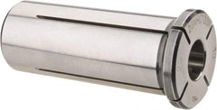 Kennametal - 10mm ID x 20mm OD, 0.984" Head Diam, Slotted Hydraulic Chuck Sleeve - Steel, 1.969" Length Under Head, Through Coolant - Exact Tool & Supply