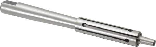Interstate - 21/32 to 3/4" Grip, Expanding Lathe Mandrel - 21/32" Shank Diam, 2-3/4" Sleeve Length, 6" Arbor Length - Exact Tool & Supply