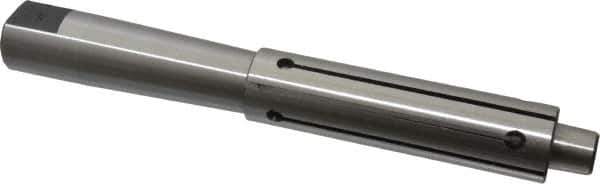 Interstate - 7/8 to 1" Grip, Expanding Lathe Mandrel - 7/8" Shank Diam, 3-1/2" Sleeve Length, 7" Arbor Length - Exact Tool & Supply