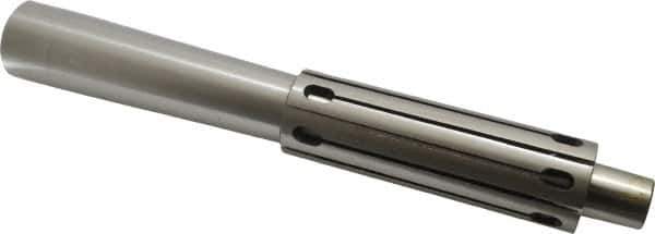Interstate - 1-1/2 to 2" Grip, Expanding Lathe Mandrel - 1-1/2" Shank Diam, 5" Sleeve Length, 11-1/2" Arbor Length - Exact Tool & Supply